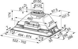 Кухонна витяжка Franke INCA SMART FBI 705 XS 305.0599.508: 3