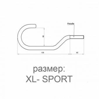 Крюк для велосипеда КВАДО K-004XL на тарілці: 4
