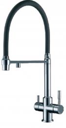 Змішувач для кухні FABIANO FKM 3143 Inox Black 8231.403.0056: 1