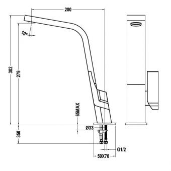 Змішувач для кухні TEKA Icon H (IC 915) 33915020W: 3