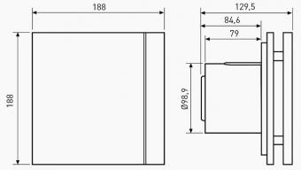 Витяжний вентилятор Soler&Palau SILENT-100 CRZ DESIGN (230v50): 4