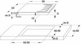 Варильна поверхня газова Gorenje G640EW: 2