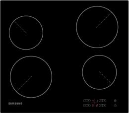 Варильна поверхня електрична Samsung NZ64T3506AK/WT: 1