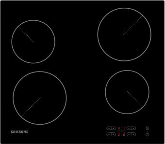 Варильна поверхня електрична Samsung NZ64T3506AK/WT: 1