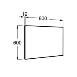 Дзеркало Roca Victoria BASIC 80х60 A812328406: 2