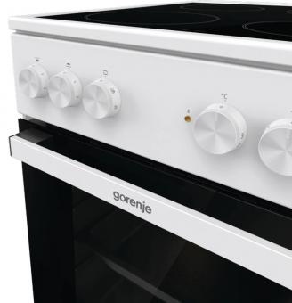 Плита електрична склокераміка Gorenje GEC5A21WG-B: 5