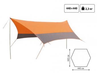 Намет Tramp Lite Tent помаранчевий (TLT-011): 1