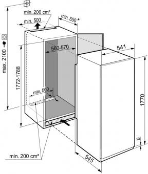 Вбудований холодильник LIEBHERR IRBSe 5120: 4