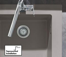 Мойка кухонная HANSGROHE S510-F450 560x510 серий 43312380: 2