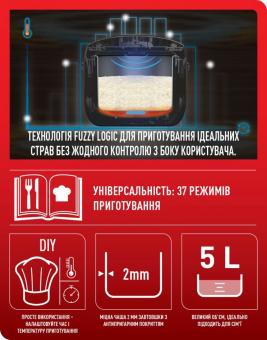 Мультиварка Tefal RK321A34: 3