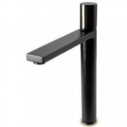 Змішувач для умивальника Rea ICON Black/L.Gold REA-B5681: 5