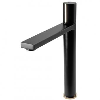 Змішувач для умивальника Rea ICON Black/L.Gold REA-B5681: 5