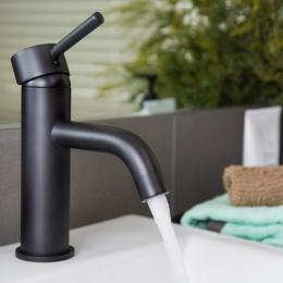 Змішувач для умивальника Rea Lungo black mat REA-B4102: 2