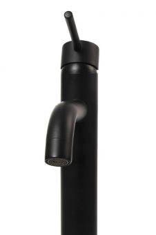Змішувач для умивальника Rea Lungo black mat REA-B4103: 4