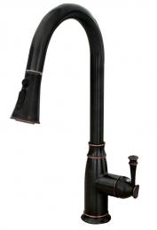 Змішувач для кухні Rea Deco Old Black REA-B0182: 1