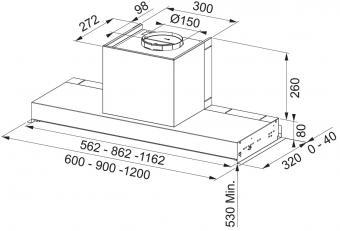 Кухонна витяжка Franke Style Lux FSTP NG 1205 X 110.0473.547: 3