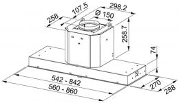 Кухонна витяжка Franke Mythos FMY 608 BI BK 110.0456.723: 4