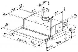 Кухонна витяжка Franke Flexa FTC 612 XS V2 315.0532.377: 3