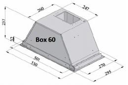 Витяжка кухонна Fabiano Box 60 Silence+ 8103.504.0500: 2