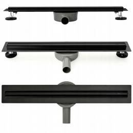 Душовий трап Rea Neo Slim Pro 700 мм чорний REA-G8901: 5