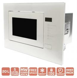Вбудована мікрохвильова піч VENTOLUX MWBI 20 G WH TC FS: 2