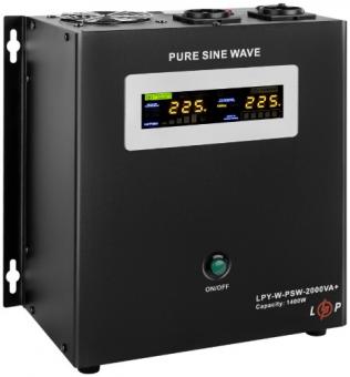 ДБЖ з правильною синусоїдою LogicPower LPY- W - PSW-2000VA+ (1400Вт)10A/20A, 24V: 2