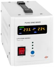 ДБЖ з правильною синусоїдою LogicPower LPY-PSW-500VA+ (350Вт) 5A/10A, 12V: 2