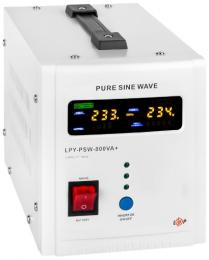 ДБЖ з правильною синусоїдою LogicPower LPY-PSW-800VA+(560Вт)5A/15A, 12V: 2