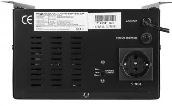 ДБЖ з правильною синусоїдою LogicPower LPA-W-PSW-500VA(350Вт) 2A/5A/10A, 12V: 3