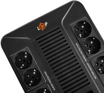 Лінійно-інтерактивне ДБЖ LogicPower LP-600VA-8PS (360Вт): 2