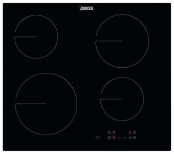Варильна поверхня електрична Zanussi ZHRN641K: 1