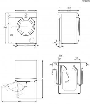 Пральна машина Electrolux EW8F161PSUC: 2