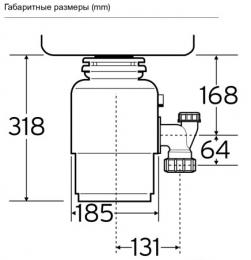 Подрібнювач In-Sink-Erator Model 75-2: 5