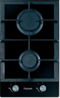 Варильна поверхня газова Fabiano FHG 16-2 VGH Black Glass 8111.406.0837: 1