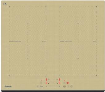 Варильна поверхня індукційна Fabiano FHBI 3201 Champagne 8122.416.1082: 1
