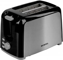 Тостер KUMTEL HTS-02 BLACK & STAINLES STEEL: 1