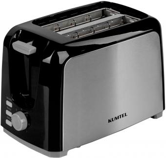 Тостер KUMTEL HTS-02 BLACK & STAINLES STEEL: 1