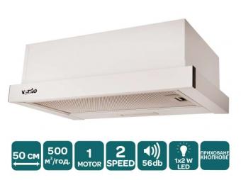 Витяжка VENTOLUX GARDA 50 WH (500) LED: 2