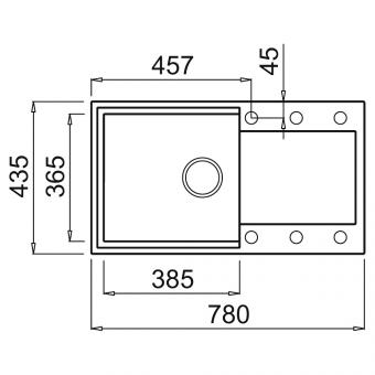 Миття Elleci Granitek EASY 290 Aluminium 79: 2