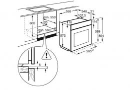 Духова шафа електрична Electrolux LOD6C77WZ: 2