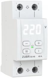 Реле напруги однофазне на 2 модулі ZUBR D2-40 (4820120221682): 1