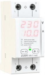 Вольтамперметр однофазний ZUBR VA-1 red (4820120222054): 1