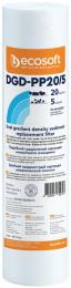 Картридж Ecosoft зі спіненого поліпропілену градієнтний 2.5"×10", 20-5 мкм (CPV2510205ECO): 1