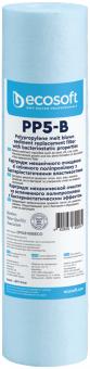 Картридж Ecosoft зі спіненого поліпропілену з бактеріостатичними властивостями 2.5"×10 (CPV25105BECO): 1