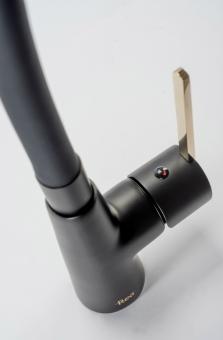 Змішувач для кухні Rea ICON black/l.gold REA-B5682: 4