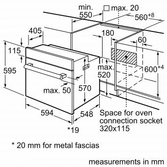 Духова шафа електрична Bosch HBJ559YW6R: 5