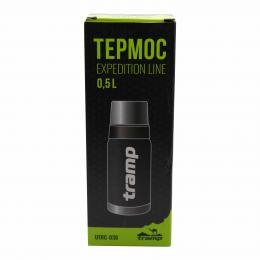 Термос Tramp Expedition Line 0,5л Чорний (UTRC-030-black): 2