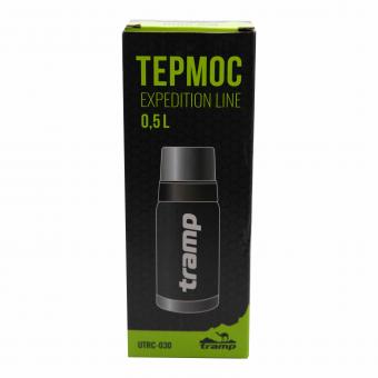 Термос Tramp Expedition Line 0,5л Чорний (UTRC-030-black): 2