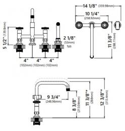 Змішувач для кухні KRAUS Urbix KPF-3125MB: 3