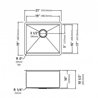 Мийка Kraus WORKSTATION Kore KWU111-21: 3